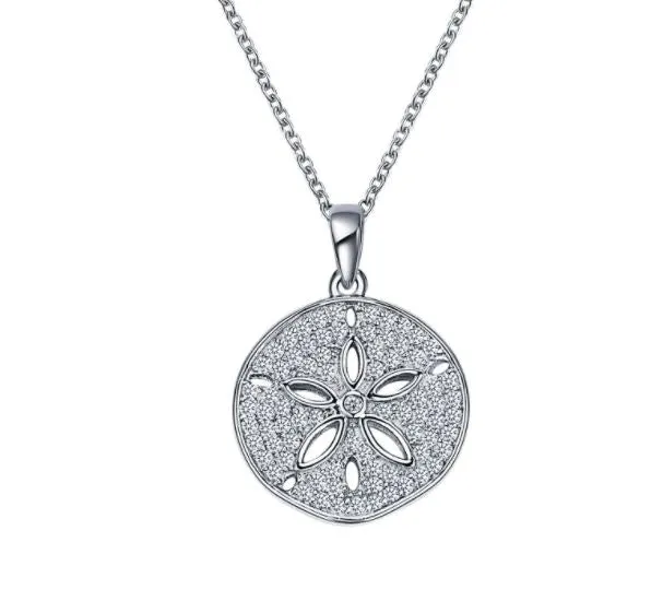 0.99 CTW Sand Dollar Necklace240.00