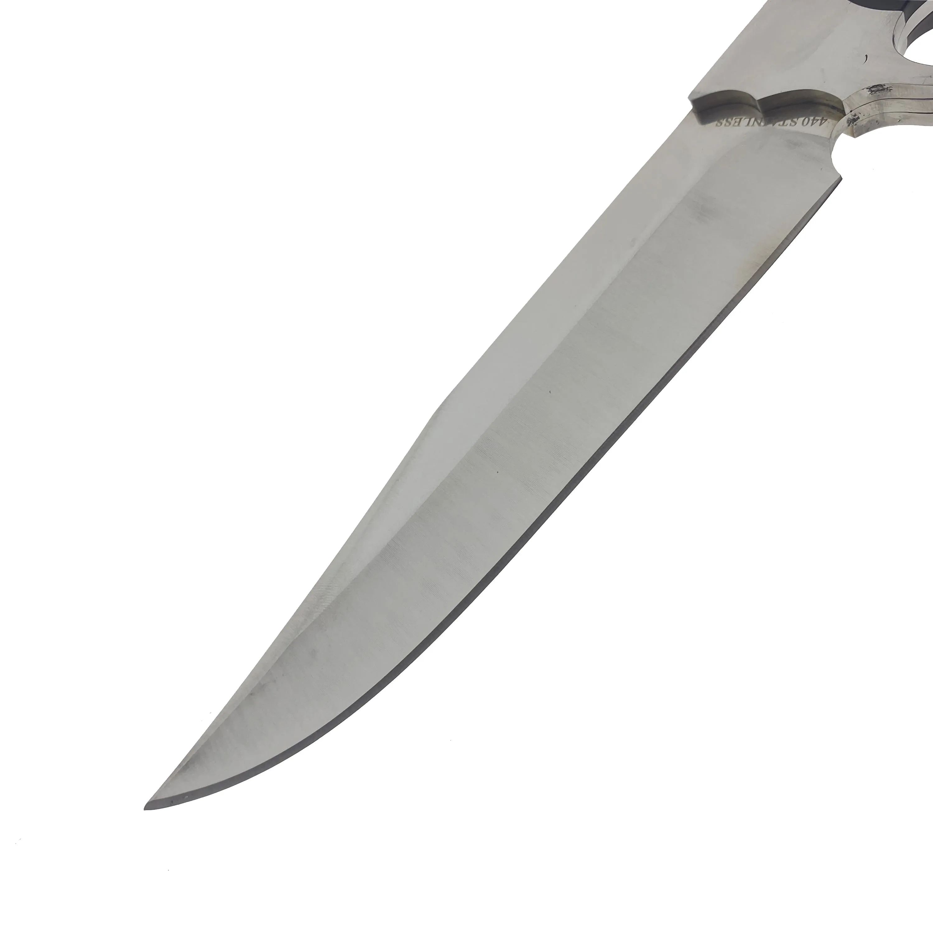 7" blade 5" overall hunting knife