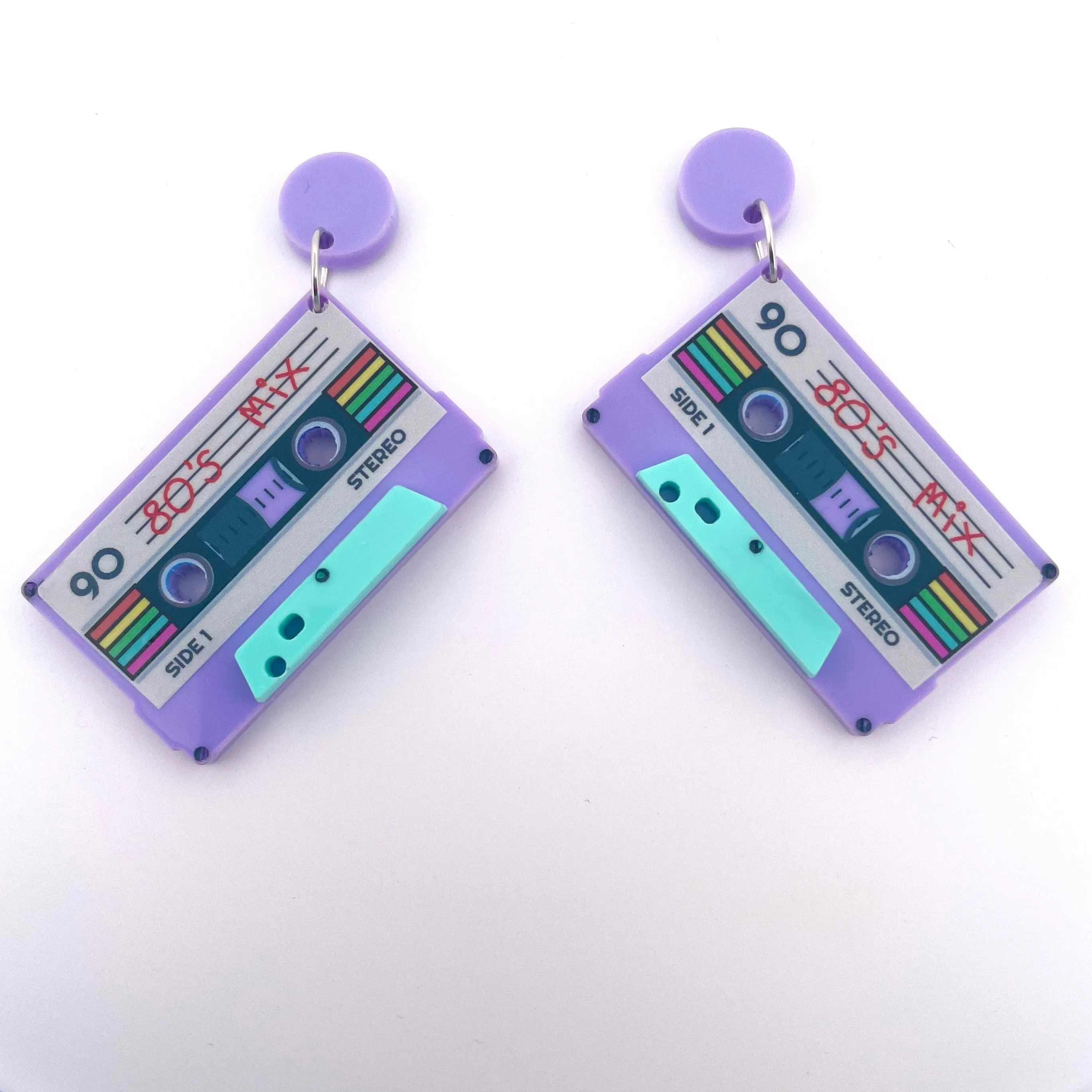 80’s Mix tape - Earrings - Set of 2