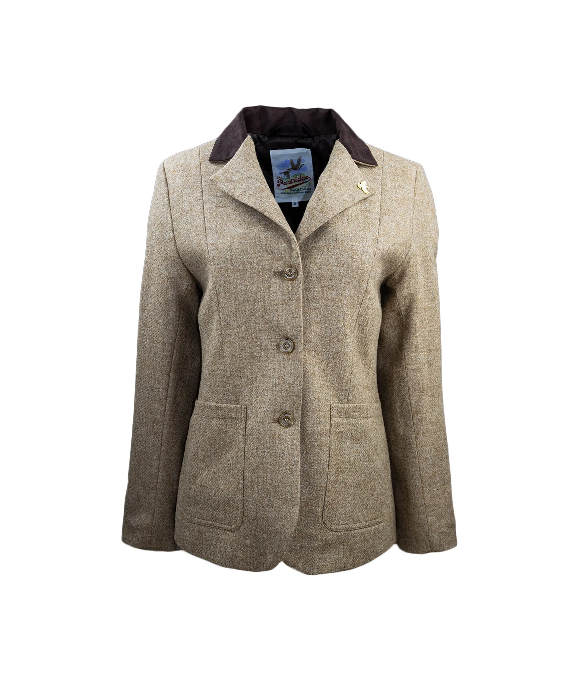 Arena Tweed Blazer - Stone