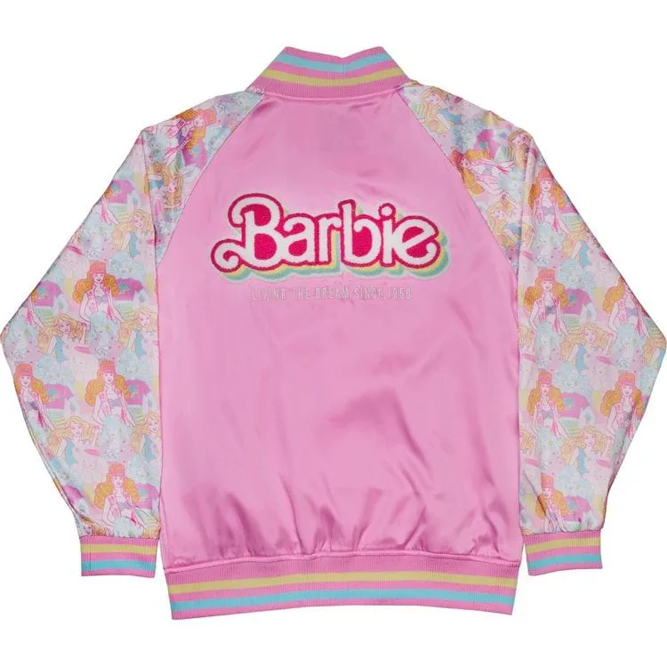 Barbie™ 65th Anniversary Unisex Bomber Jacket - Size Medium