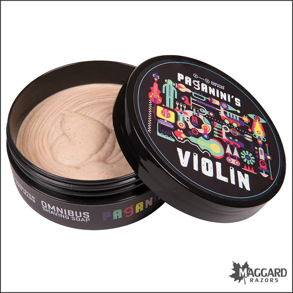 Barrister and Mann Paganini's Violin Artisan Shaving Soap, 4oz - Omnibus Base - Seasonal Release- Seasonal Release