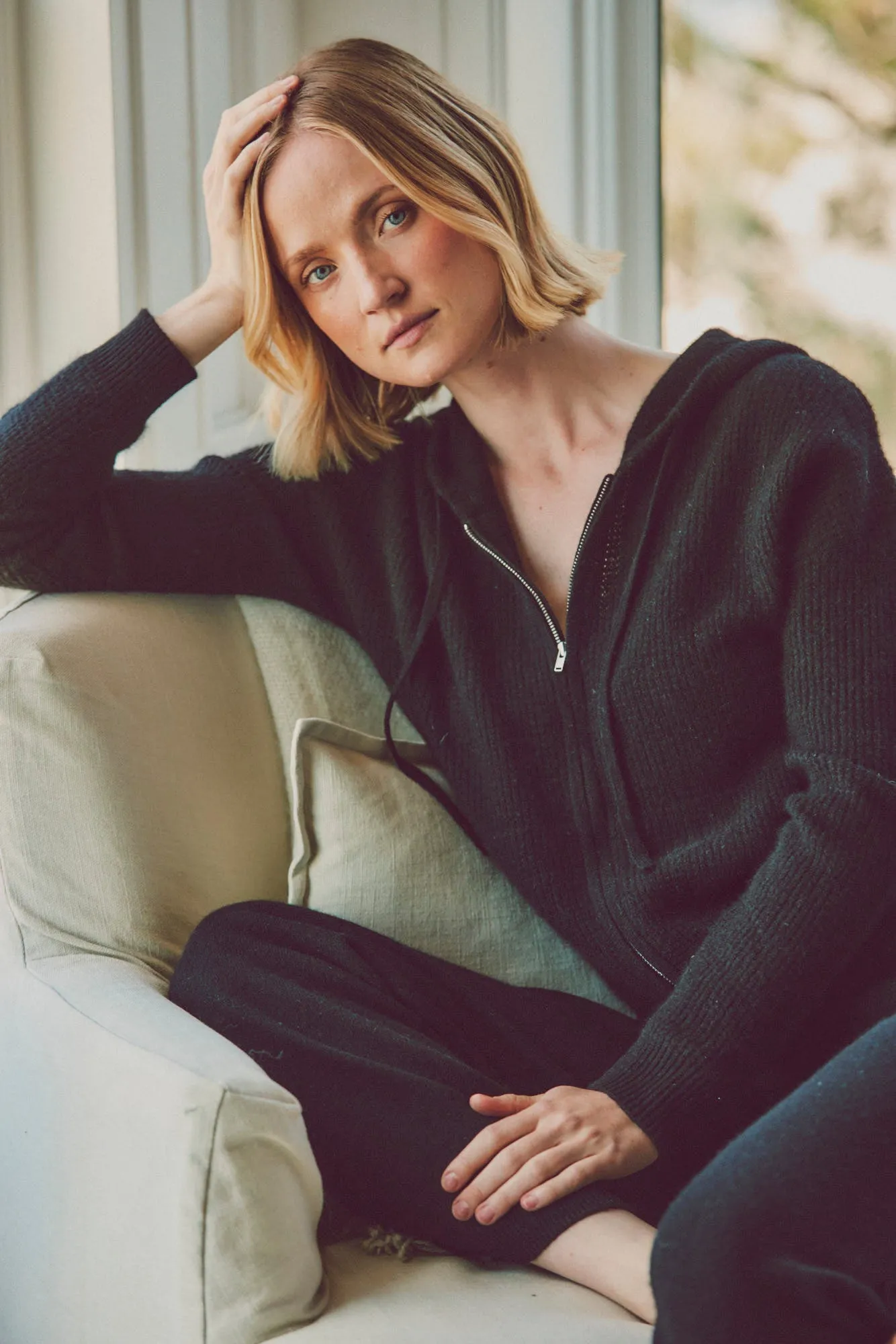 Beach Lane Cashmere Hoodie