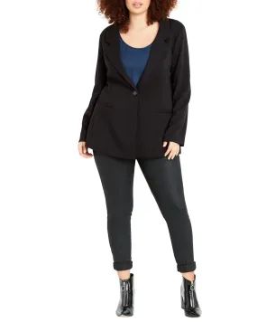 Beyond Stretch Blazer | Black