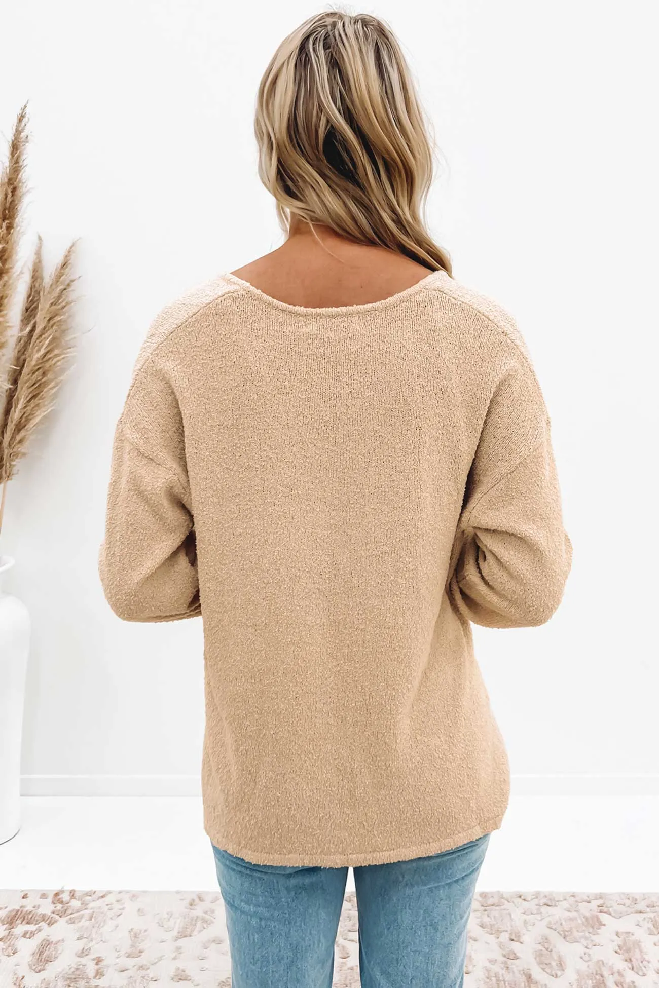 Blaine Knit Top Cloud