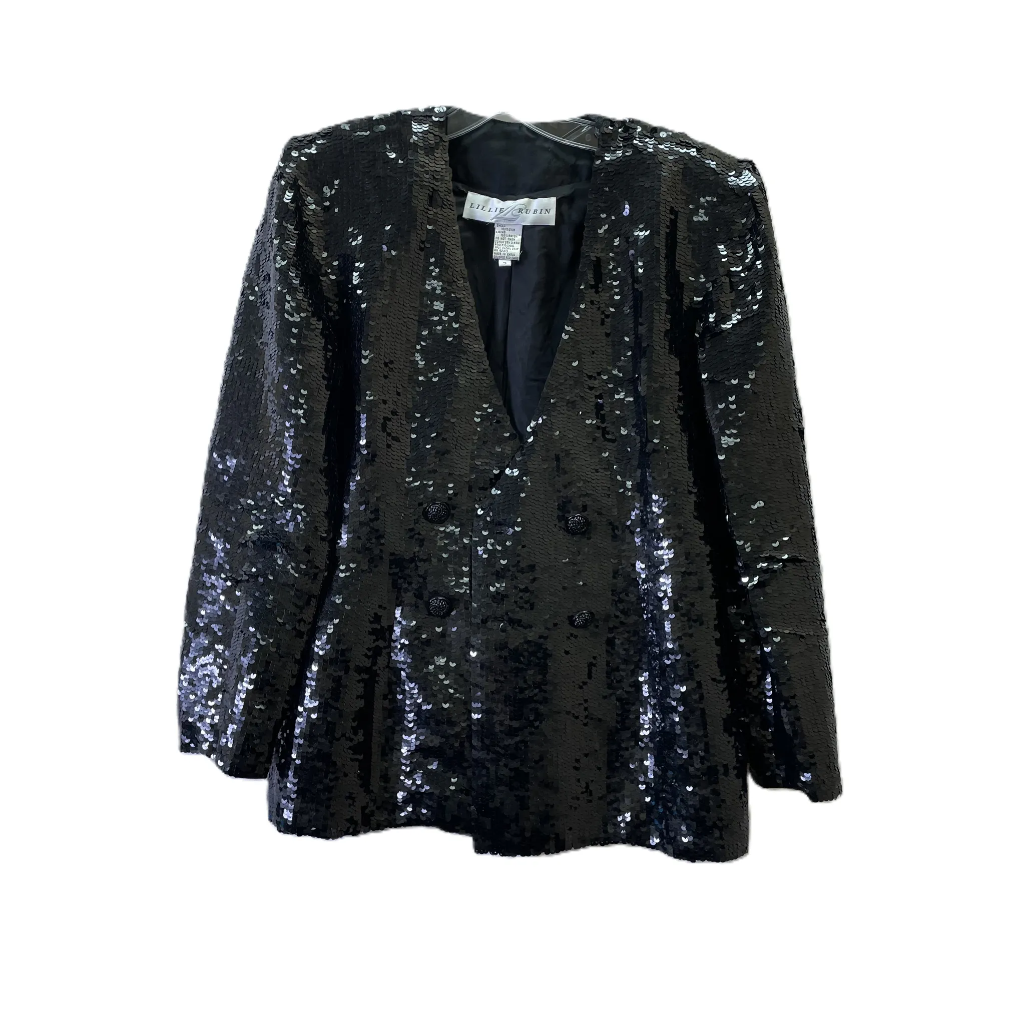 Blazer By Lillie Rubin  In Black, Size: S