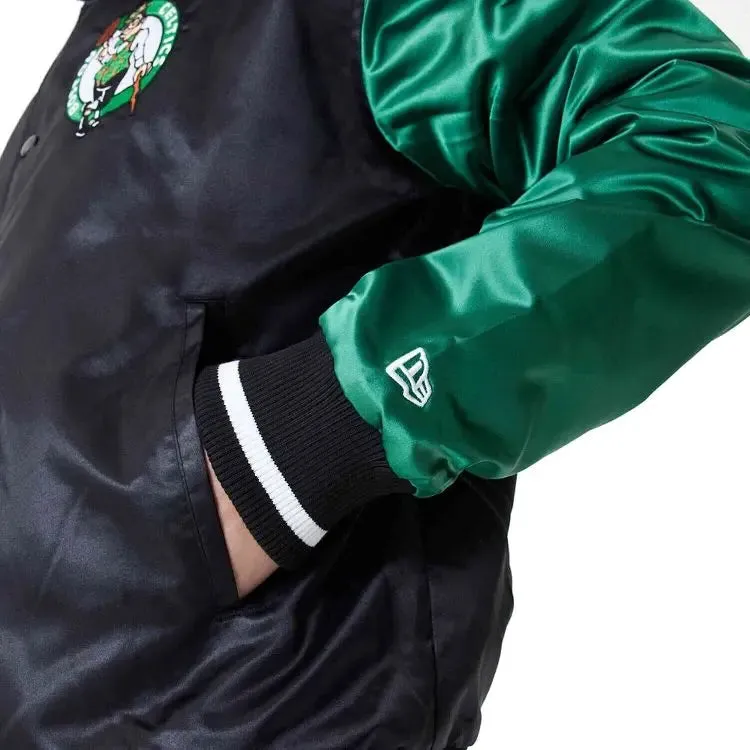 BOMBER BOSTON CELTICS NBA SATIN