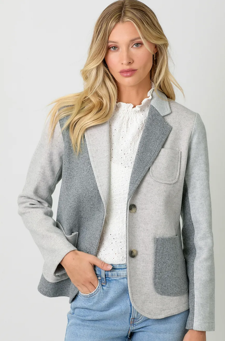 Bristol Color Block Blazer