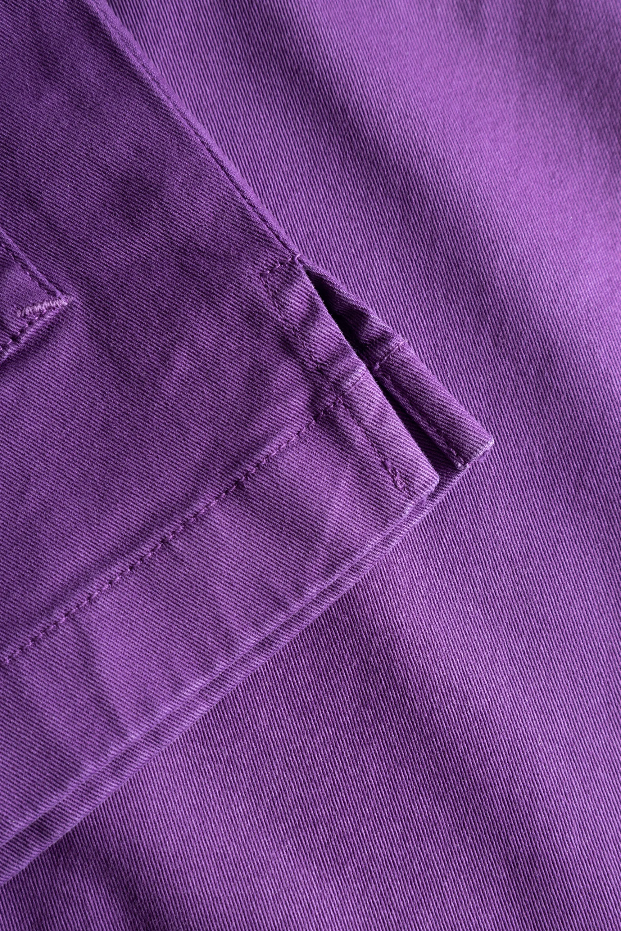 CAMERON GARMENT DYED TWILL - IMPERIAL PURPLE