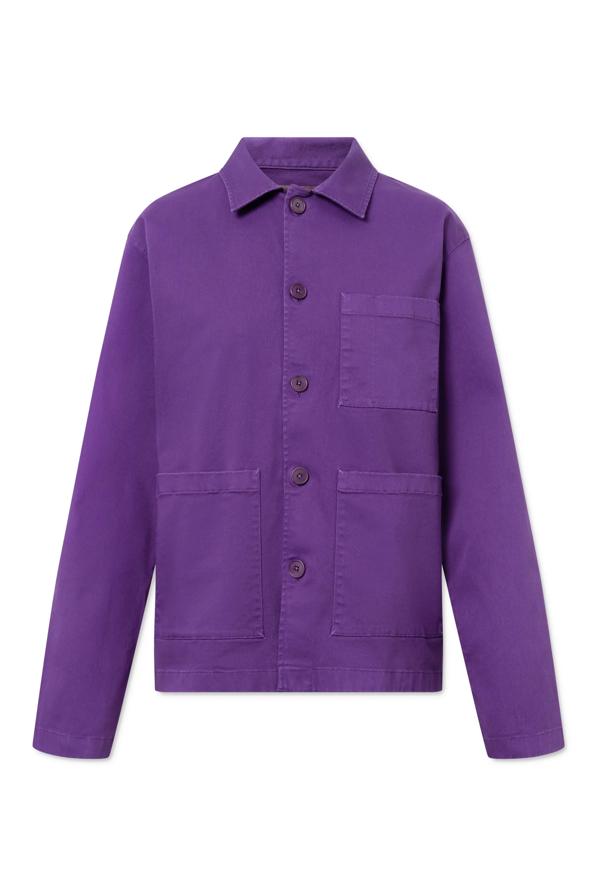 CAMERON GARMENT DYED TWILL - IMPERIAL PURPLE