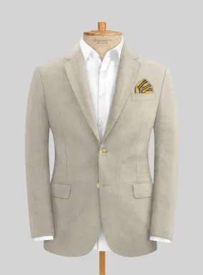 Campari Oatmeal Linen Jacket