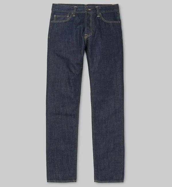 Carhartt Klondike Blue Stretch Denim Trousers