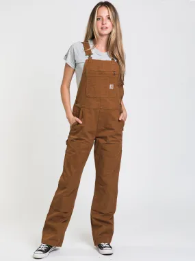 CARHARTT LOOSE FIT CANVAS BIB OVERALL - CLEARANCE