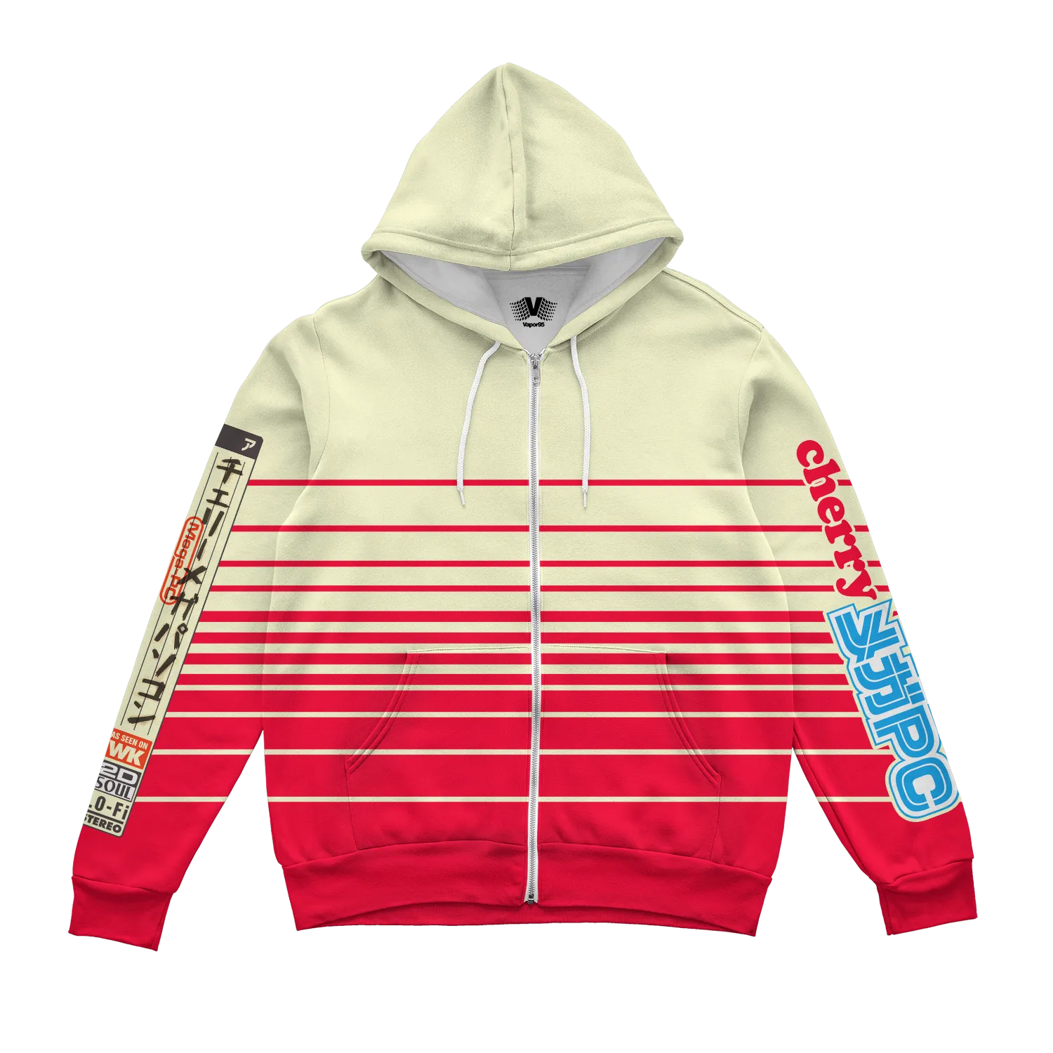 Cherry PC Zip Up Hoodie