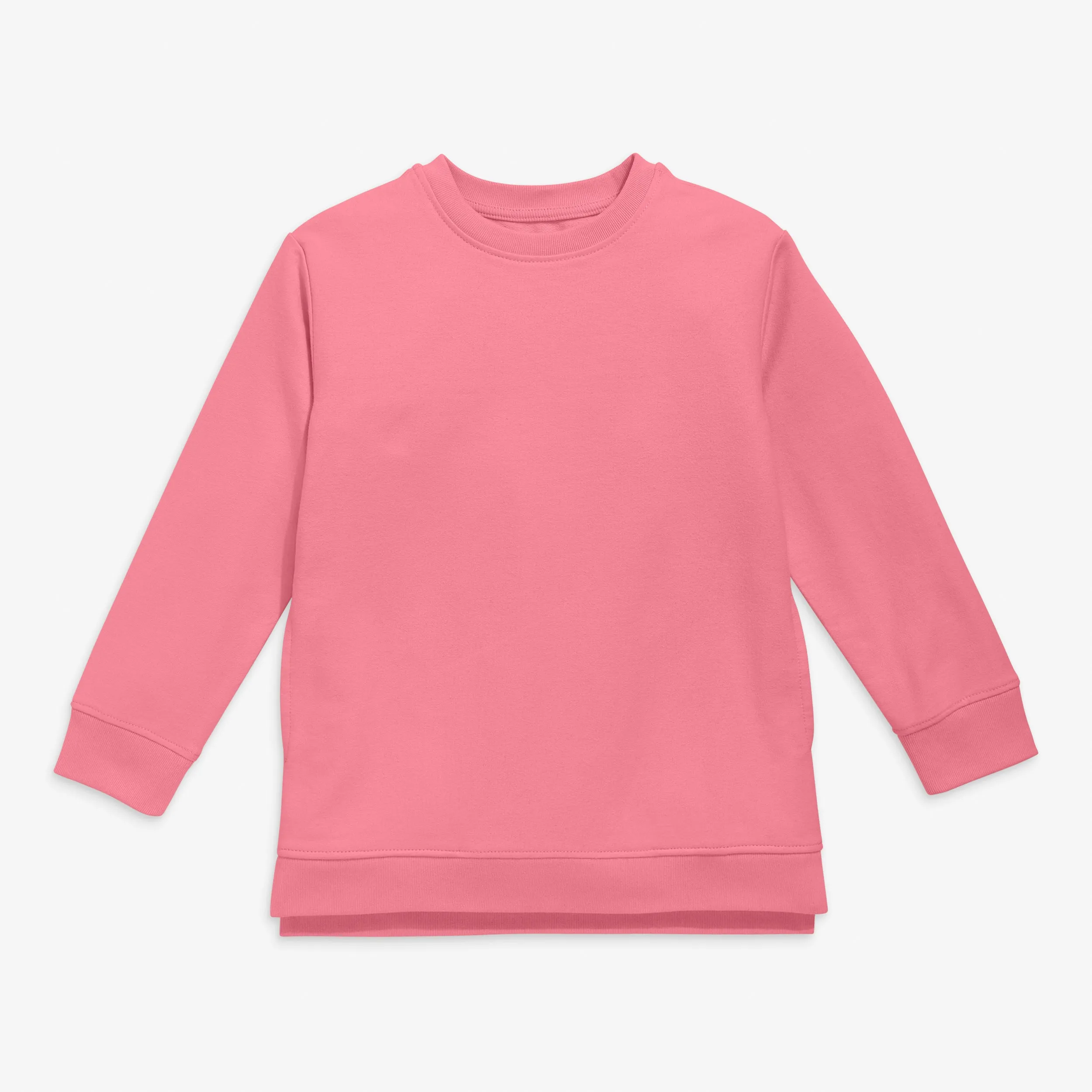 Clearance pocket tunic sweatshirt in seasonal colors