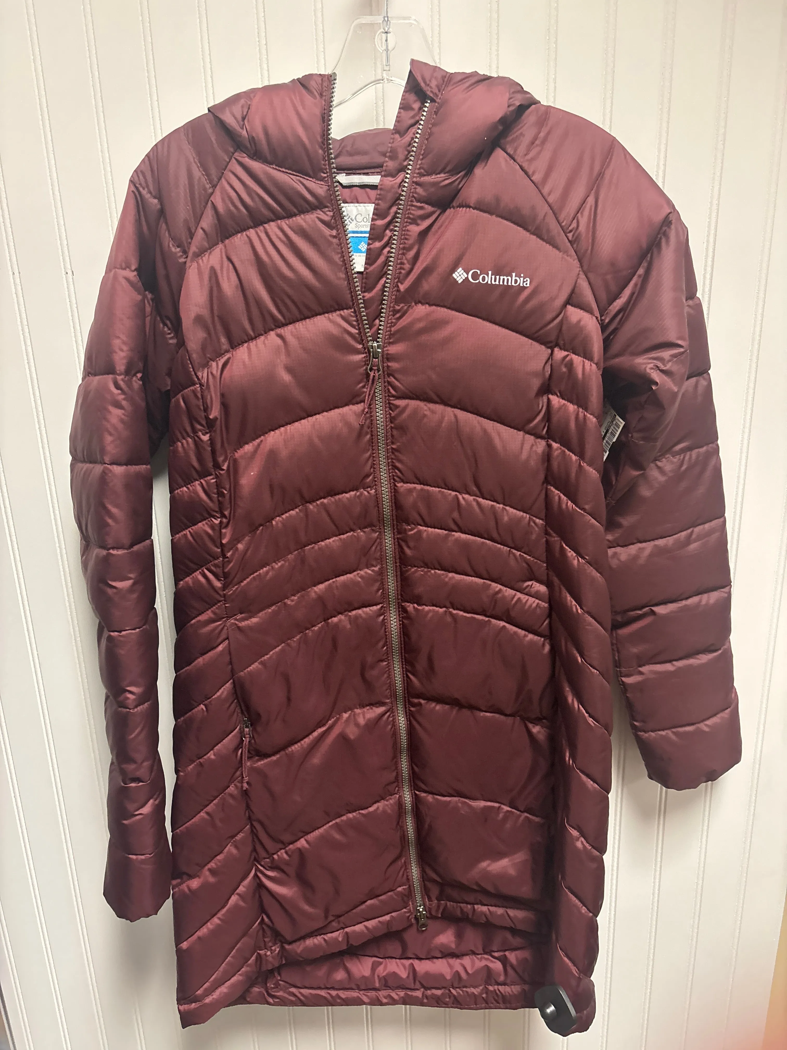 Coat Puffer & Quilted By Columbia In Red, Size: M