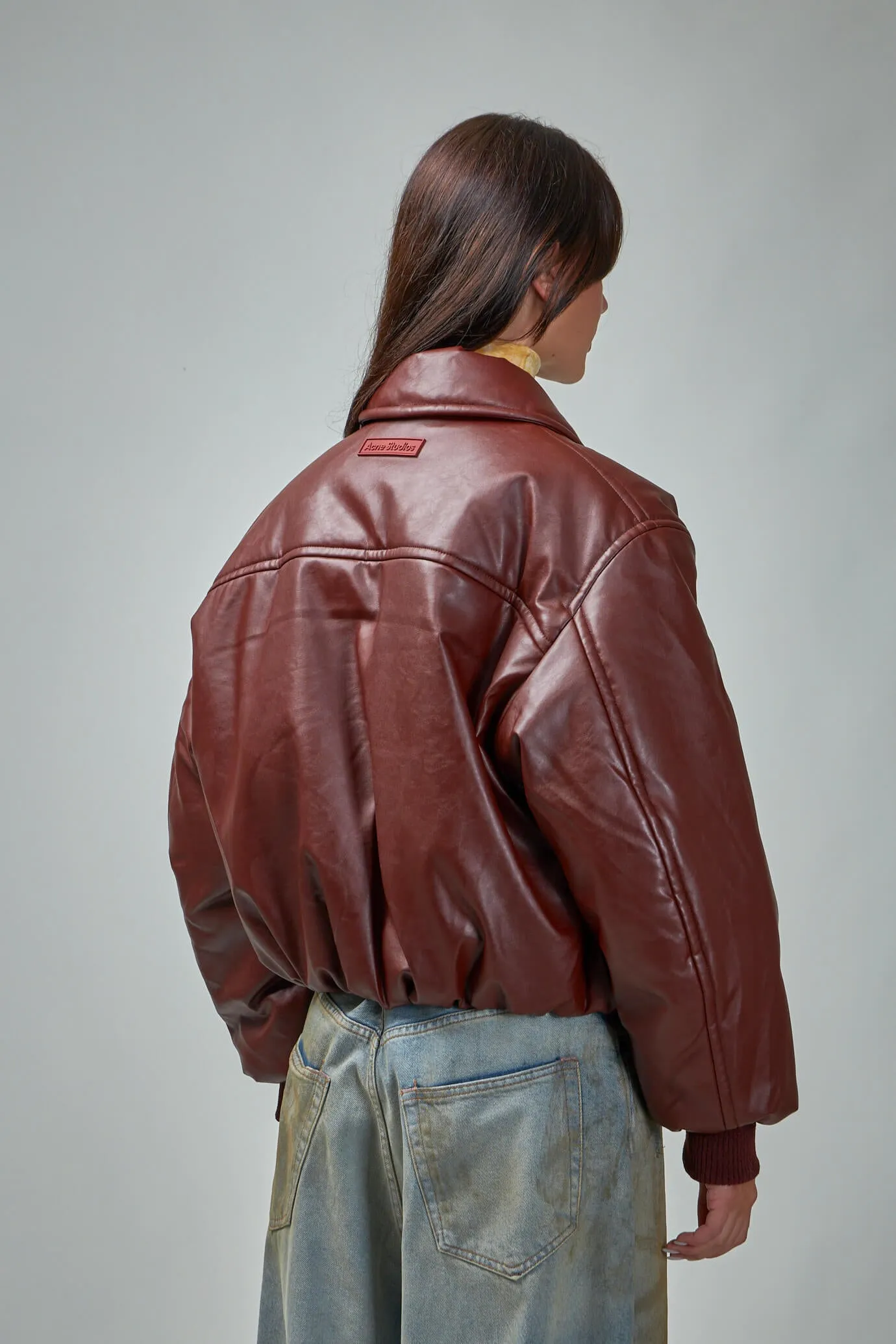 Coated Bomber Jacket