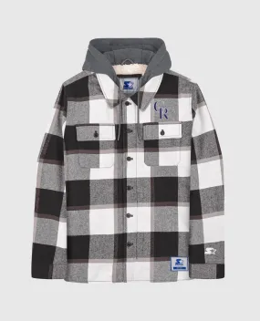 Colorado Rockies Cotton Flannel Full-Snap Jacket