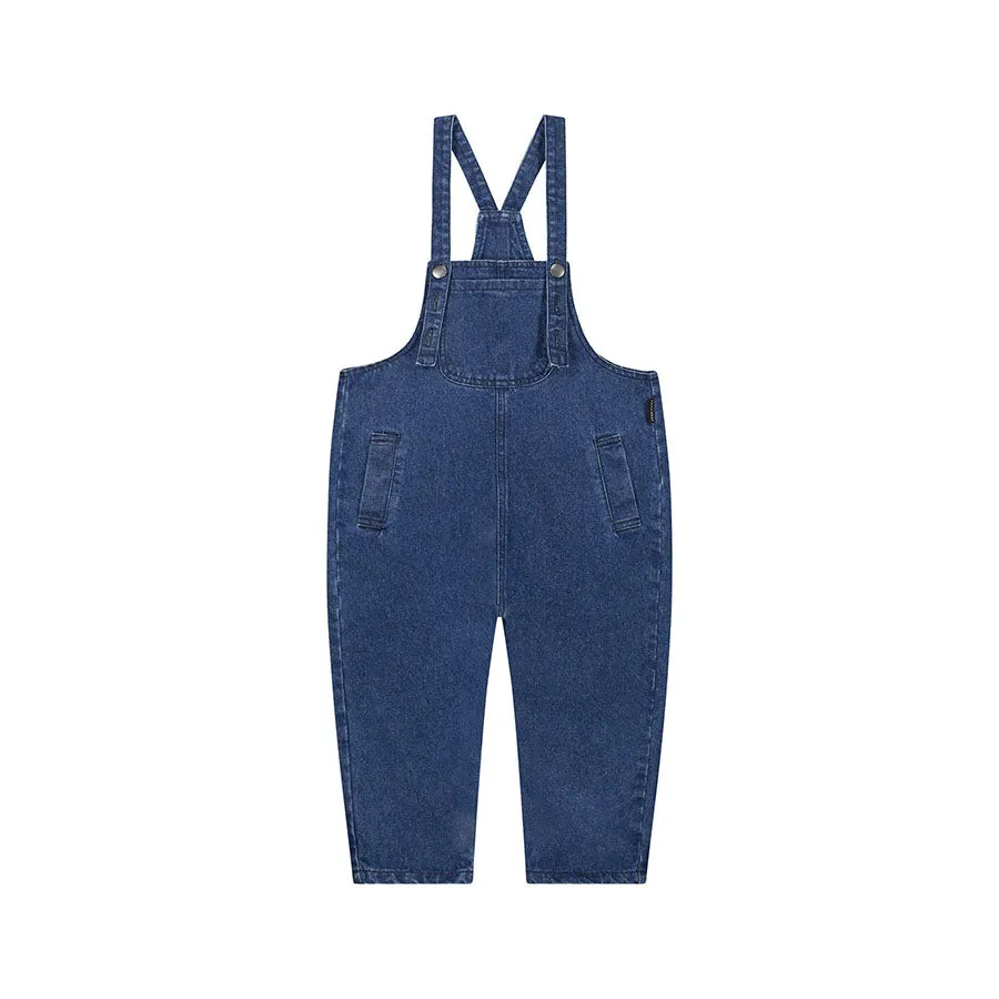 daily brat London denim overall indigo