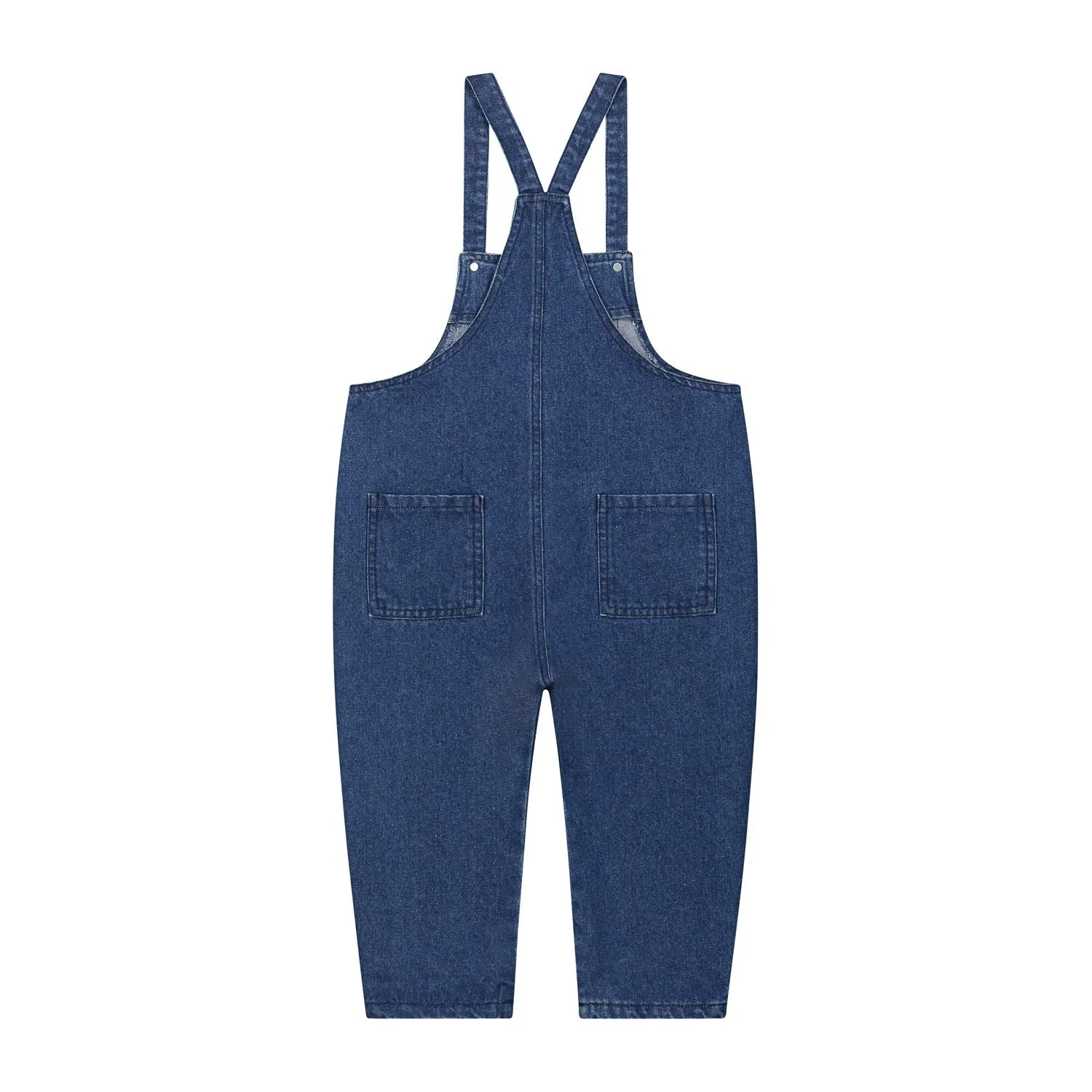 daily brat London denim overall indigo