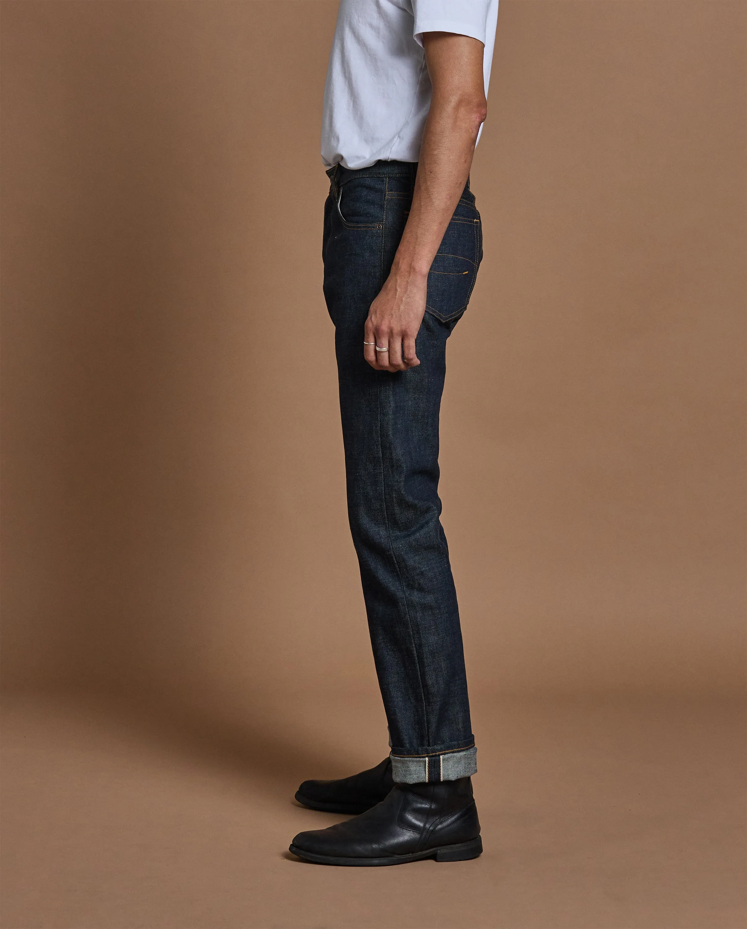 Denim - SLM fit - Black Nihon Menpu - FINAL SALE