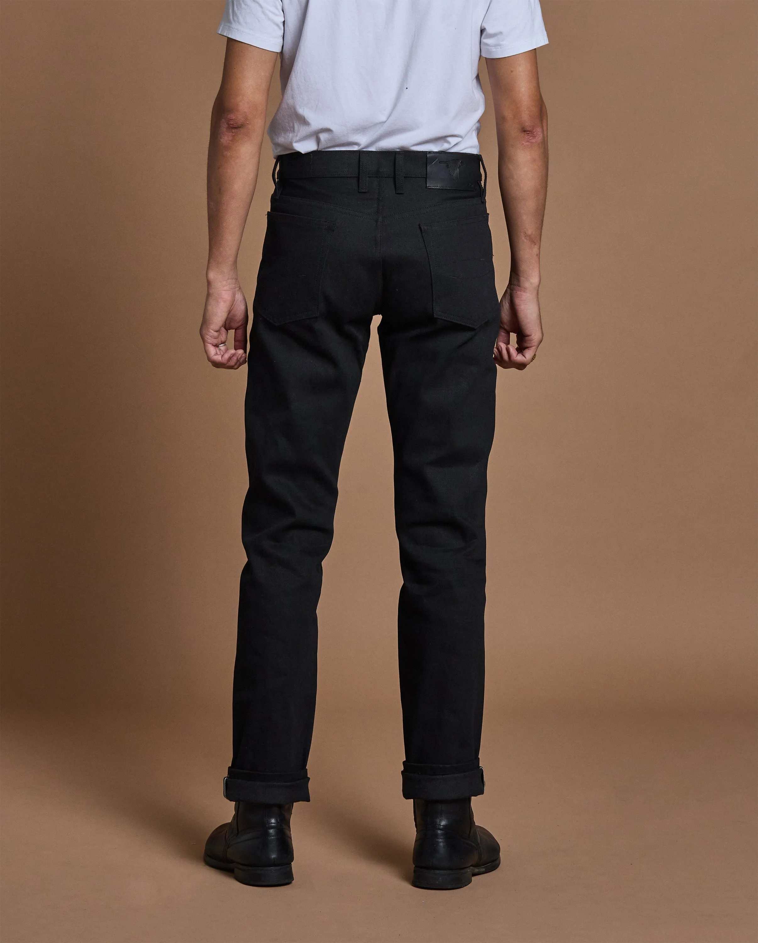 Denim - SLM fit - Black Nihon Menpu - FINAL SALE