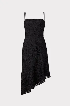 Diara Embroidered Lace Dress