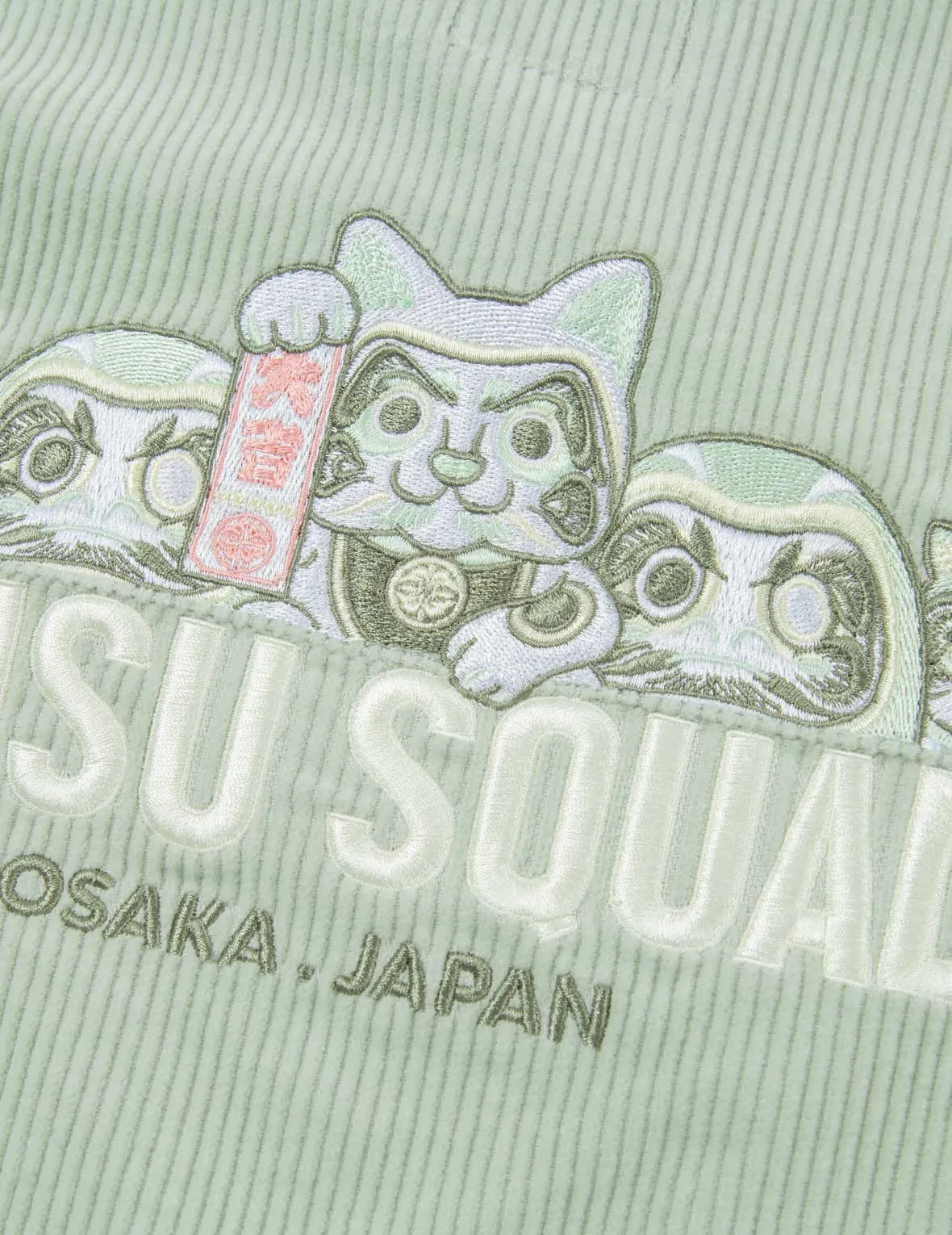 EVISU Squad Embroidery Corduroy Jacket