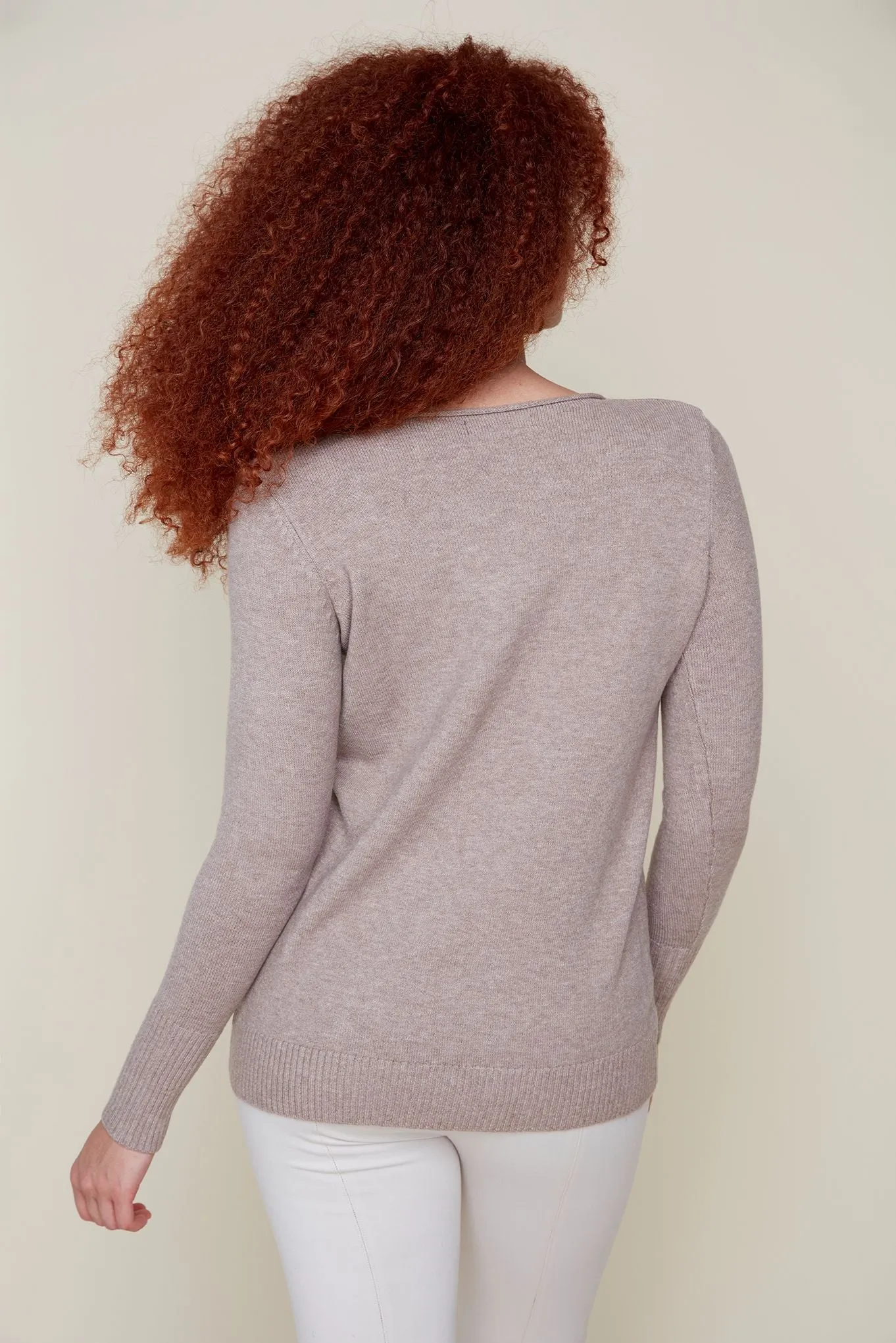 Fine knit sweater