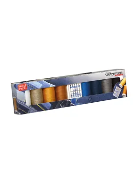 Gutermann Denim & Jeans Thread Sewing Set - With Needles!