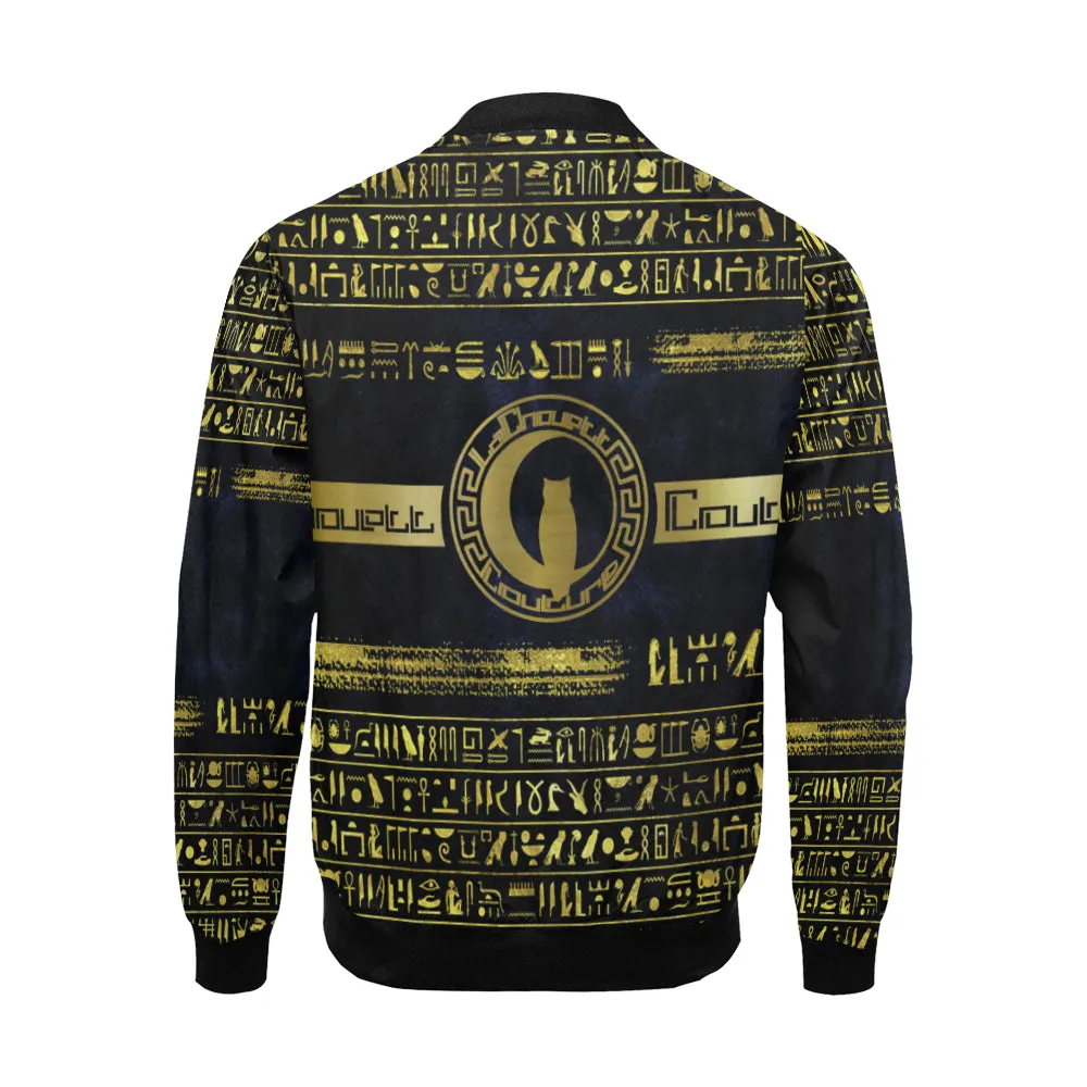 HIEROGLYPH DELUXE All Over Print Bomber Jacket