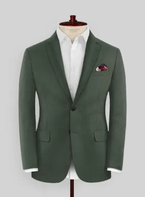 Huddersfield Stretch Autumn Green Wool Jacket