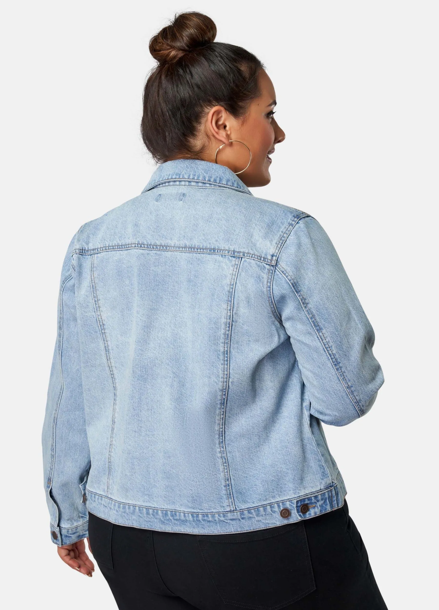 Indigo Tonic - Long Sleeve Alicia Denim Jacket - Blue Wash