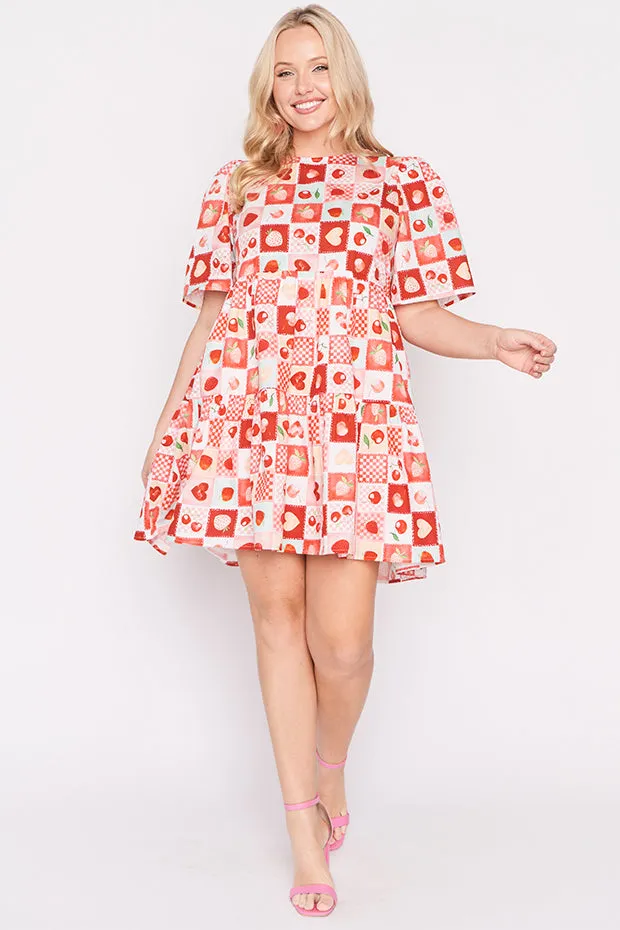 Isadora Cherry Pop Dress