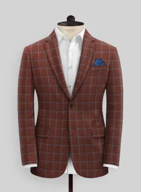 Italian Alonxi Checks Tweed Jacket