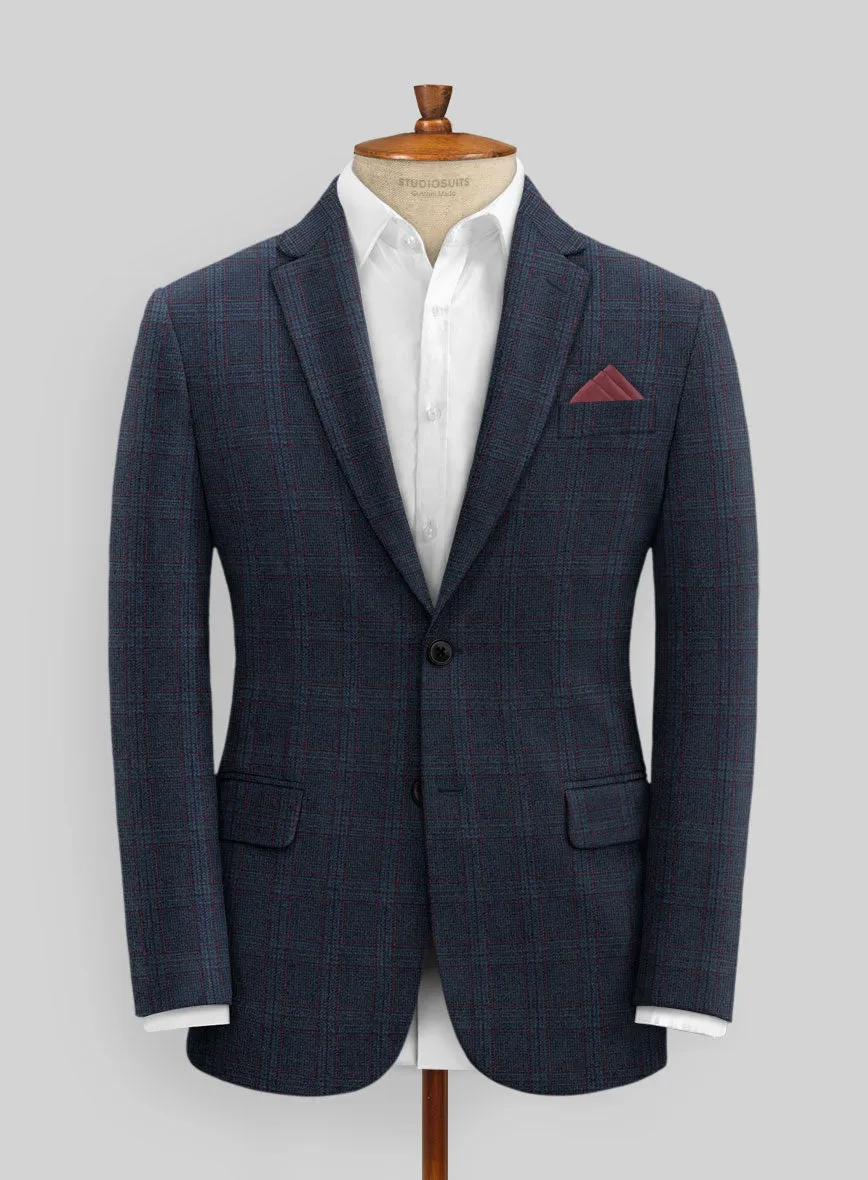 Italian Atessia Check Tweed Suit