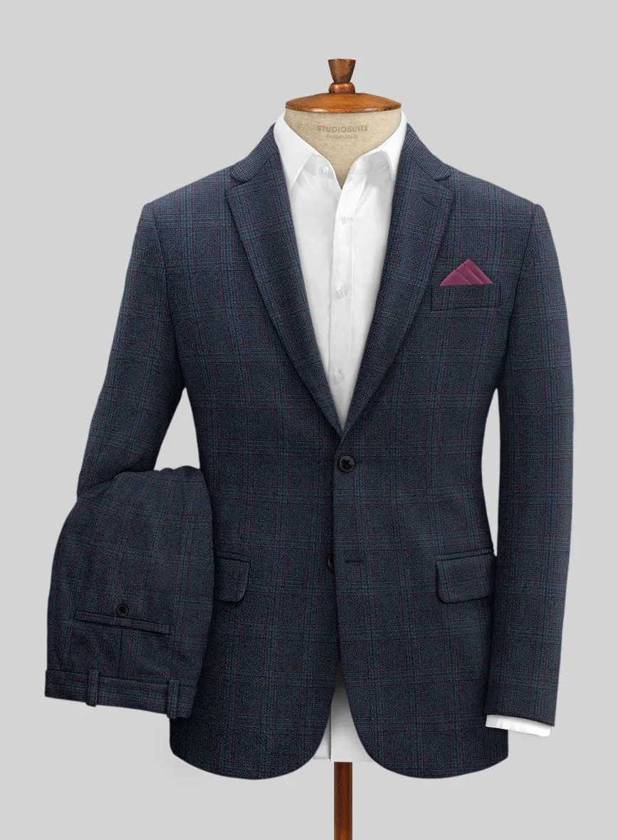 Italian Atessia Check Tweed Suit