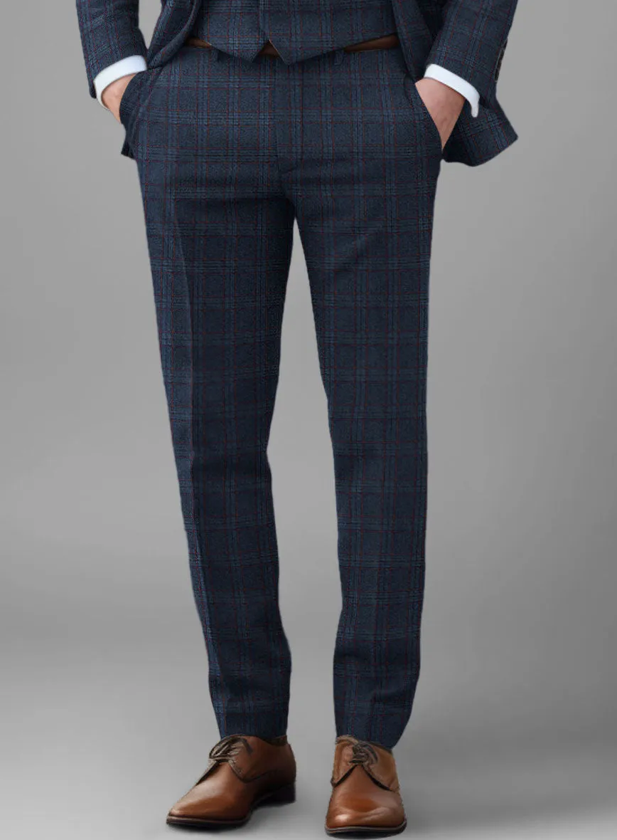 Italian Atessia Check Tweed Suit