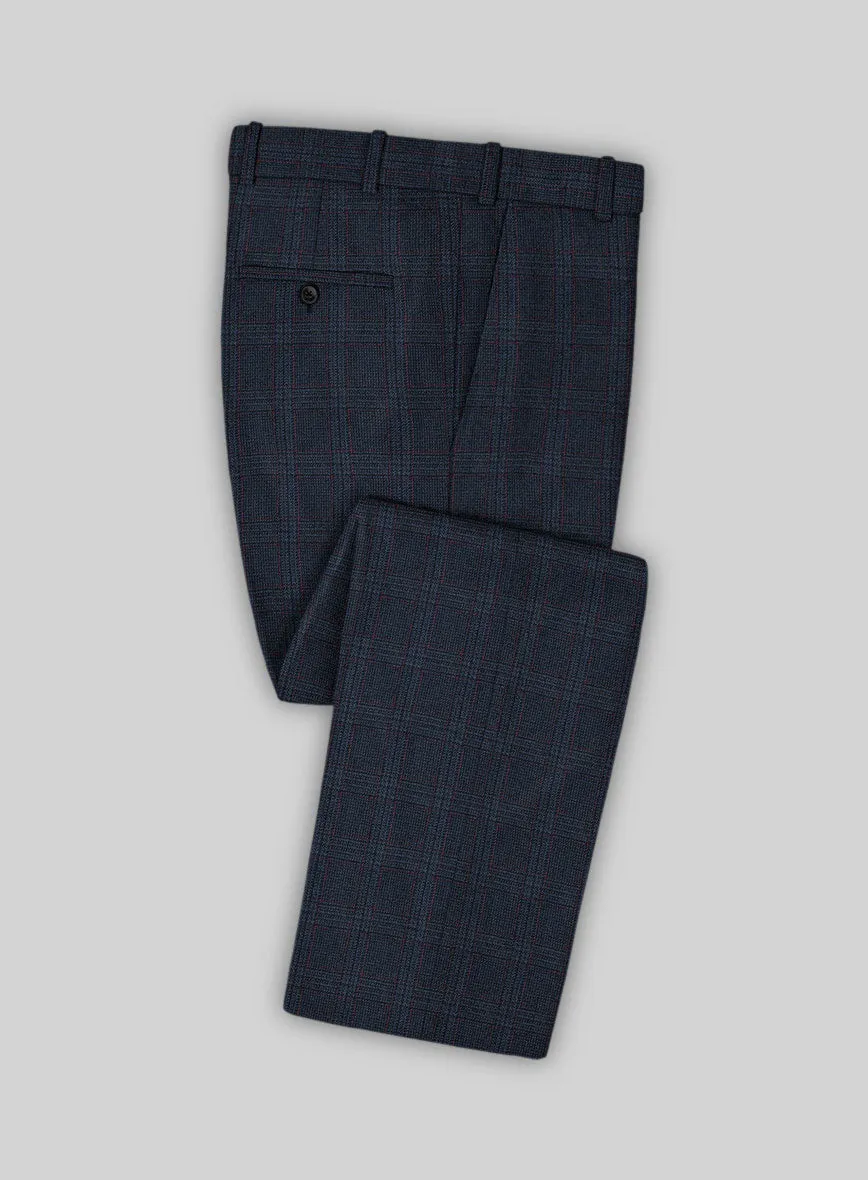 Italian Atessia Check Tweed Suit