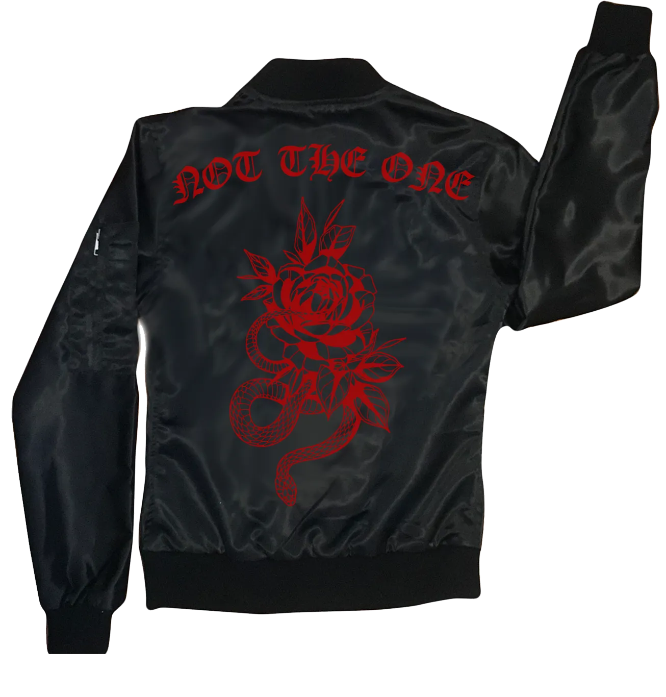 Joice Wang x Chi Flo - "Not the One" Bomber Jacket