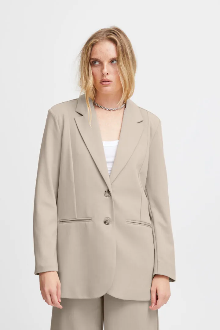 KARLA OVERSIZED BLAZER (DOESKIN)