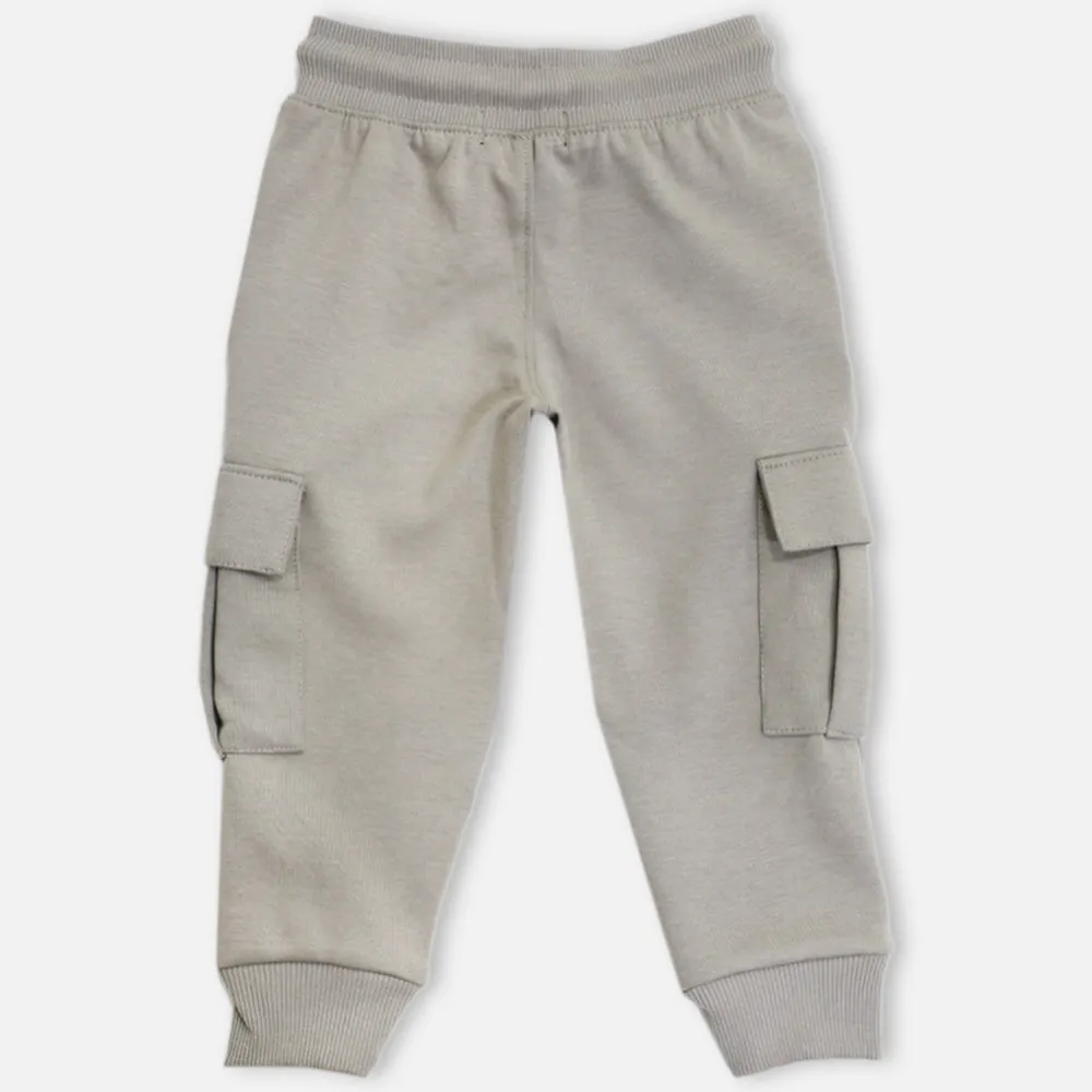 Light & Dark Grey Cargo Joggers