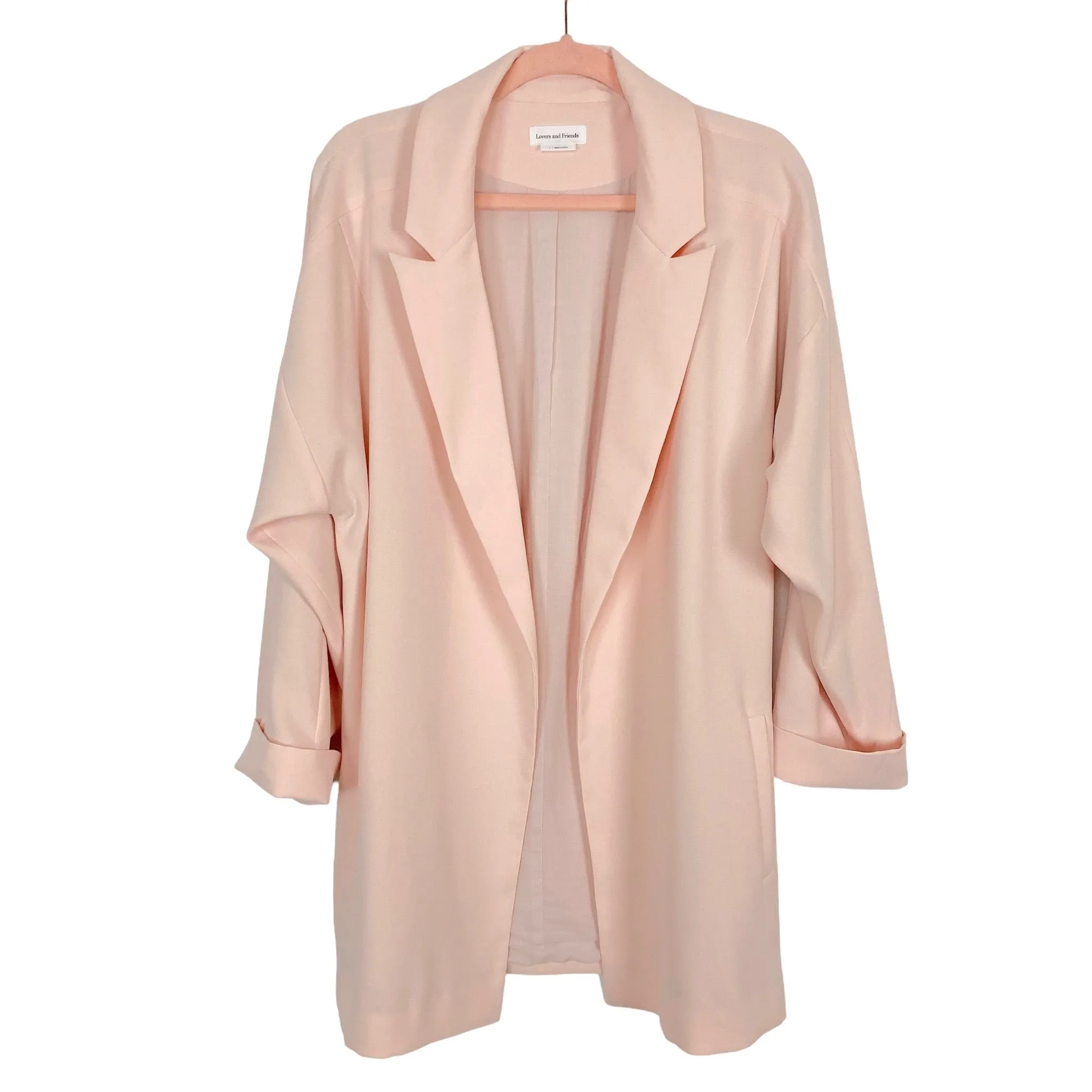 Lovers   Friends Pink Blazer- Size S (sold out online, we have matching shorts)