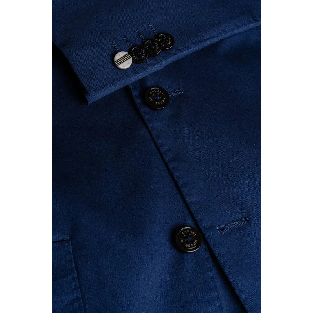 Mario - Men's Summer Blue Smart Blazer