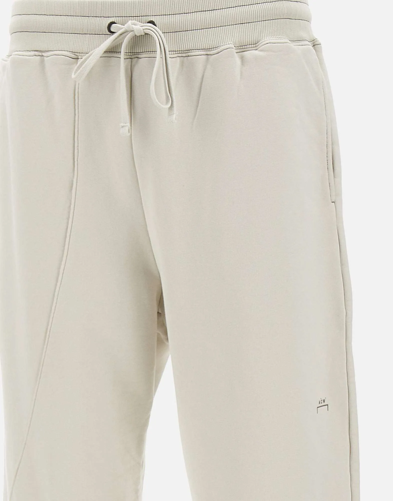 Millbank Men's Ecru Cotton Jogger