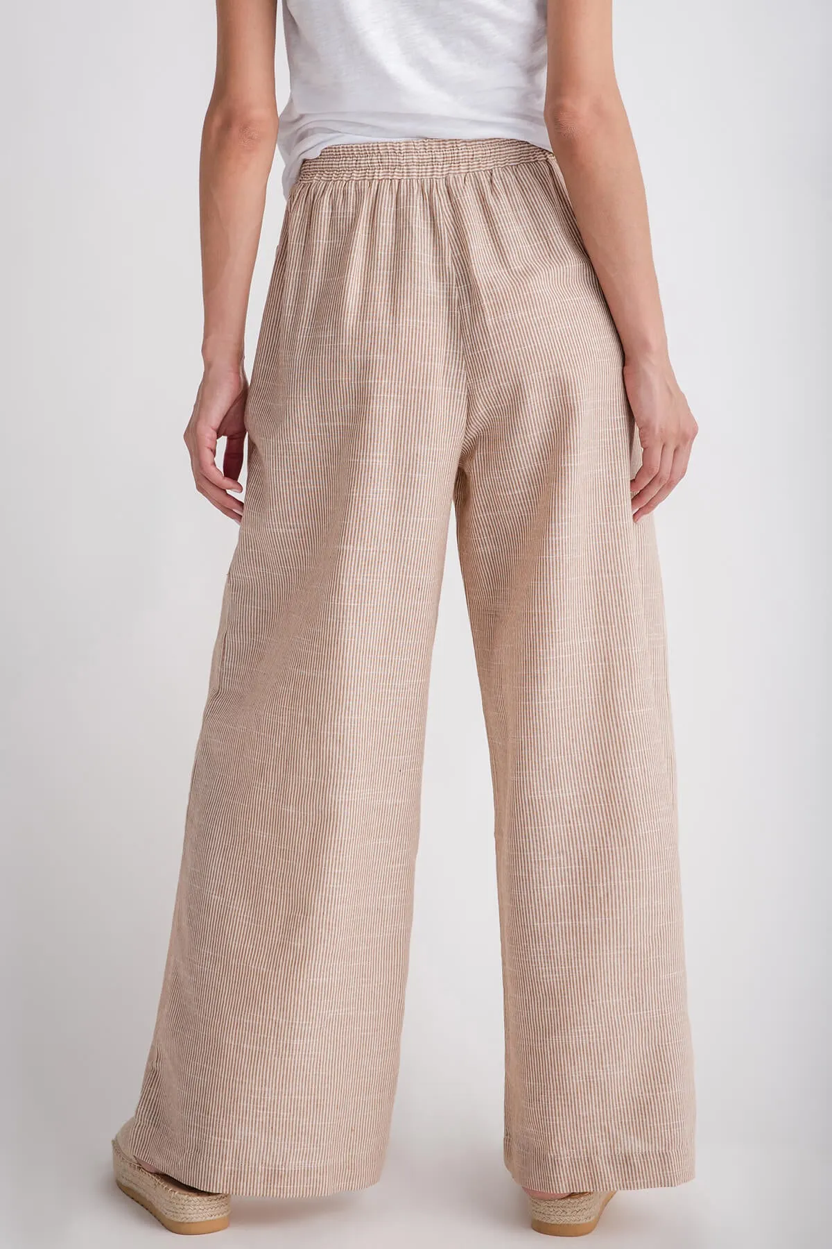 Mustard Seed Wide Leg Striped Pants