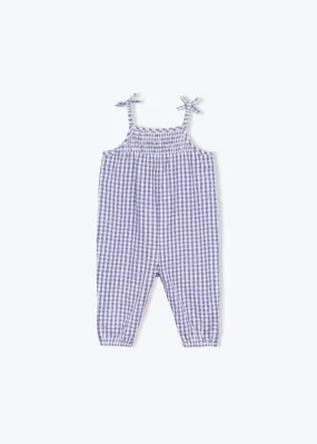 Overall Baby Girl Fatila Purple - بذلة