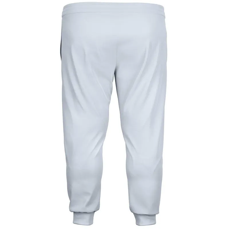 Pale Blue Joggers | Unisex | with PLUS sizes | Bright Pale Blue | C10M5Y0K0