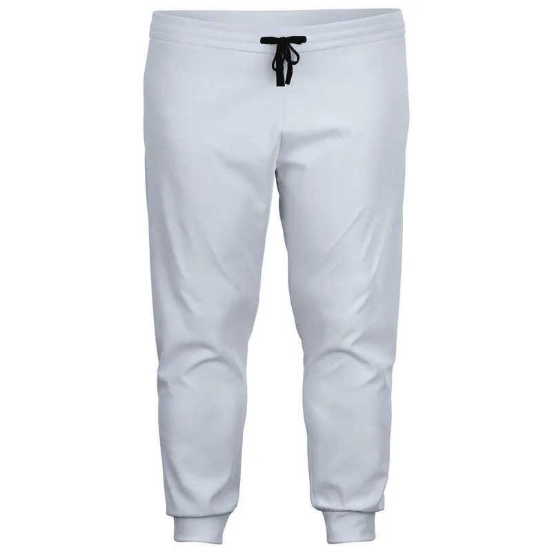 Pale Blue Joggers | Unisex | with PLUS sizes | Bright Pale Blue | C10M5Y0K0