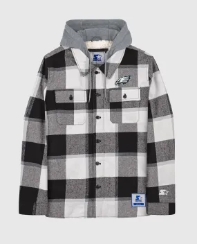 Philadelphia Eagles The Big Joe Sherpa Lined Plaid Jacket